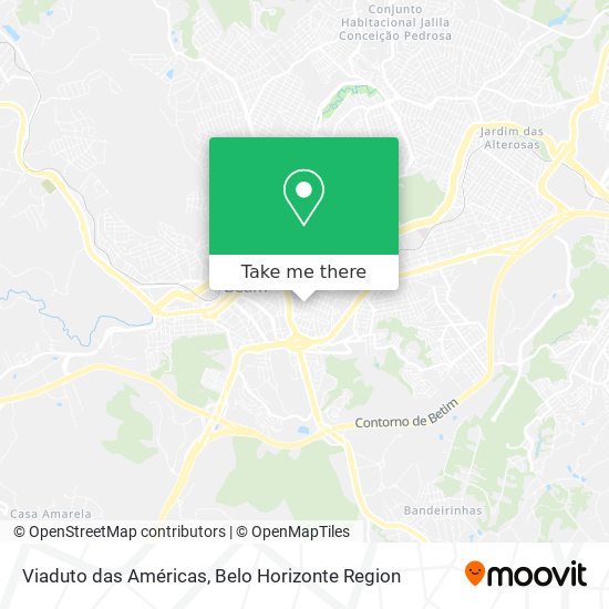Viaduto das Américas map
