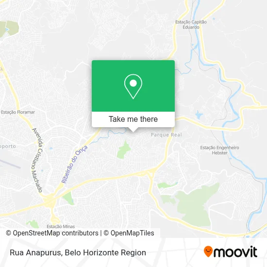 Rua Anapurus map