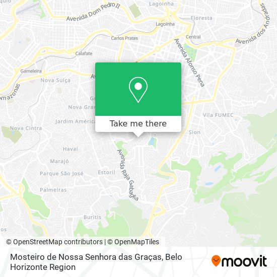 Mosteiro de Nossa Senhora das Graças map