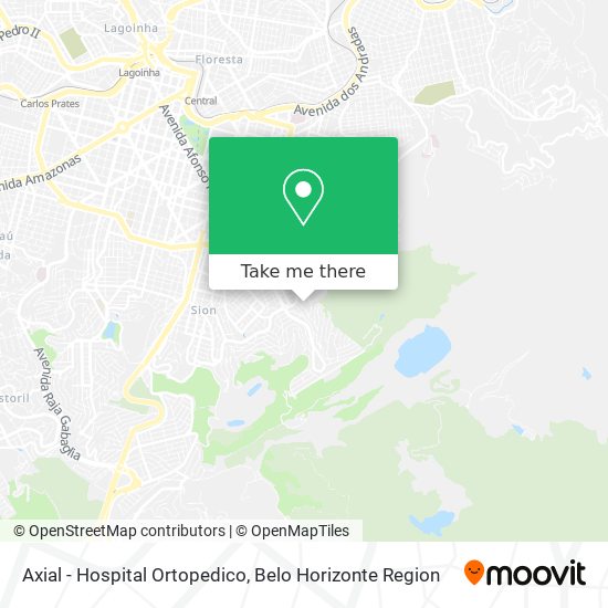 Axial - Hospital Ortopedico map