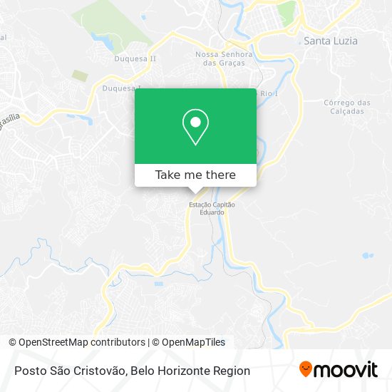Posto São Cristovão map