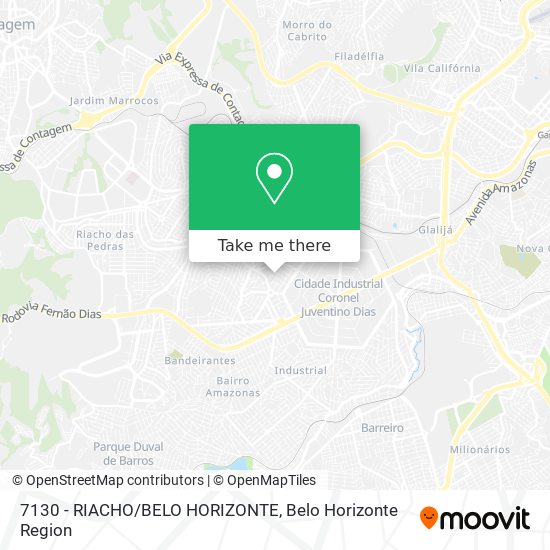 7130 - RIACHO/BELO HORIZONTE map