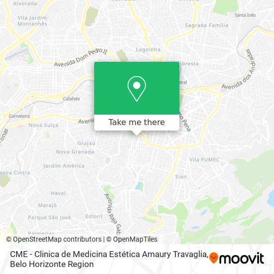 CME - Clinica de Medicina Estética Amaury Travaglia map