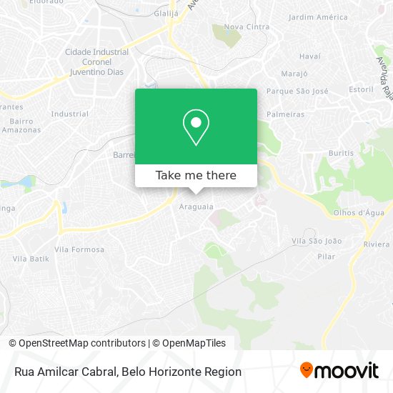 Rua Amilcar Cabral map