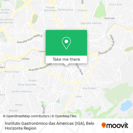 Instituto Gastronômico das Américas (IGA) map