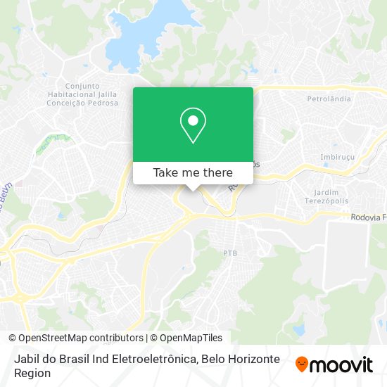 Jabil do Brasil Ind Eletroeletrônica map