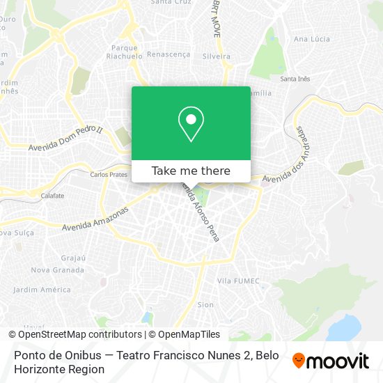 Ponto de Onibus — Teatro Francisco Nunes 2 map