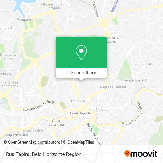Rua Tapira map