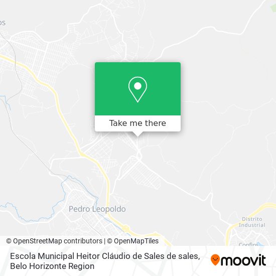 Escola Municipal Heitor Cláudio de Sales de sales map