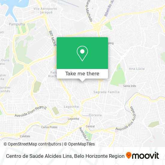 Centro de Saúde Alcides Lins map