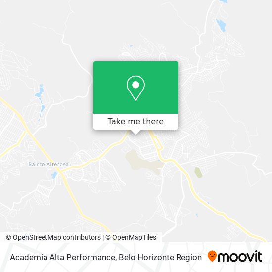 Academia Alta Performance map