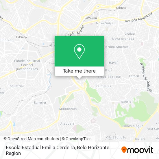 Escola Estadual Emilia Cerdeira map