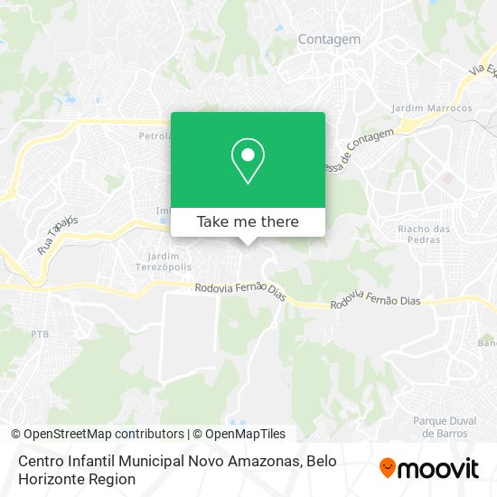 Centro Infantil Municipal Novo Amazonas map