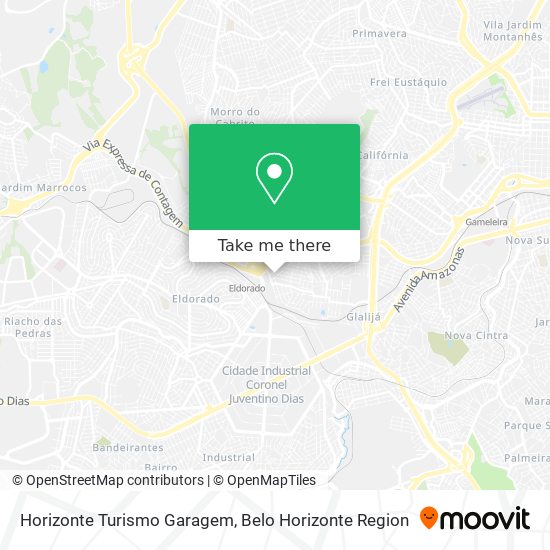 Horizonte Turismo Garagem map