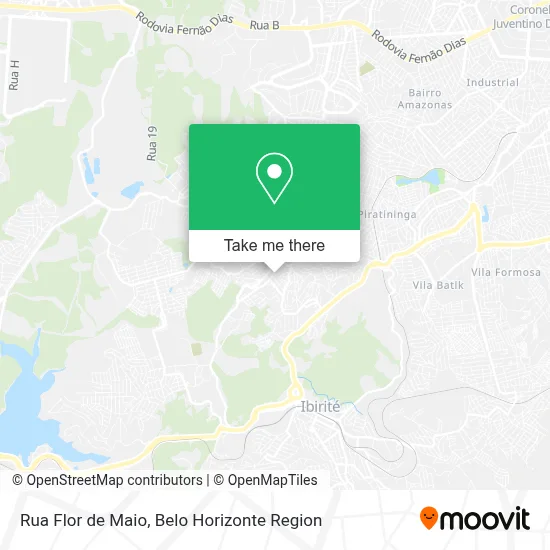 Rua Flor de Maio map