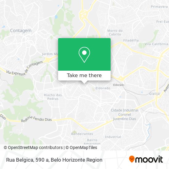 Rua Belgica, 590 a map