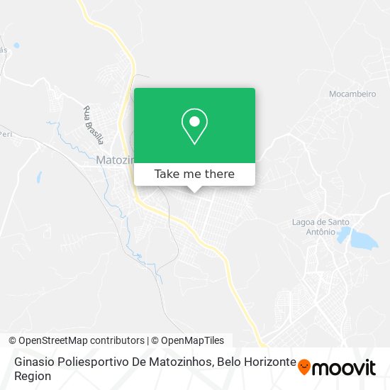 Ginasio Poliesportivo De Matozinhos map