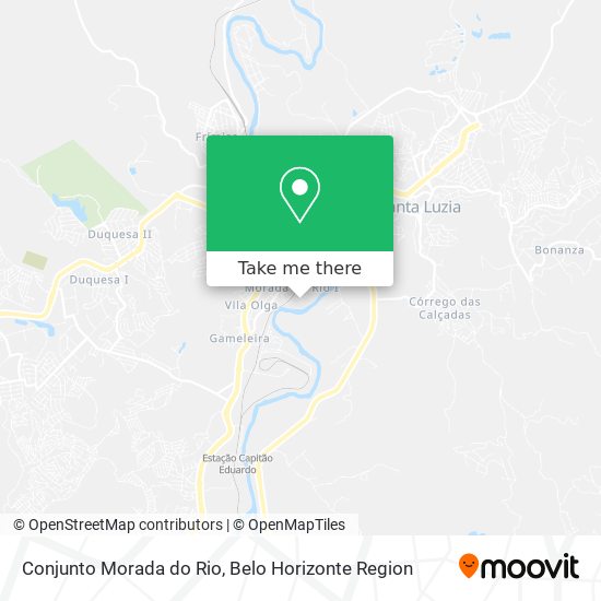 Conjunto Morada do Rio map