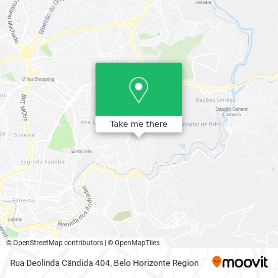 Rua Deolinda Cândida 404 map