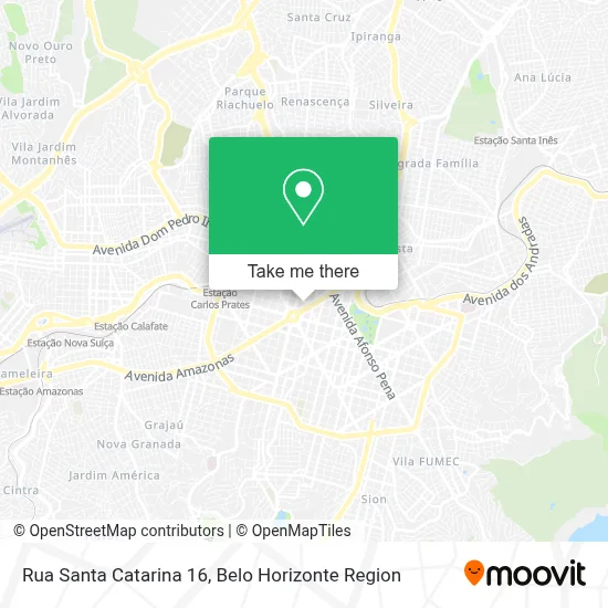 Rua Santa Catarina 16 map