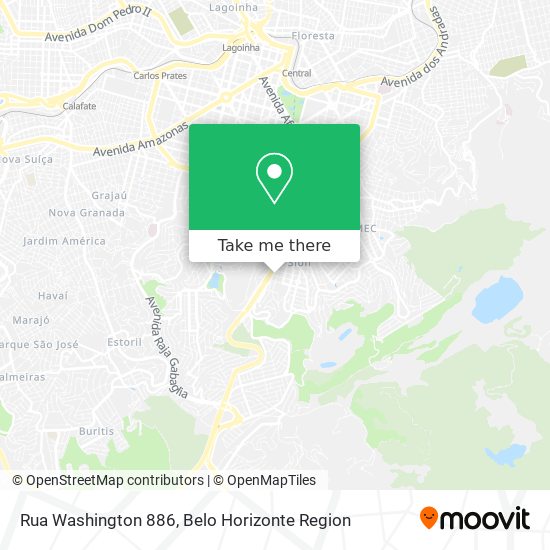 Rua Washington 886 map