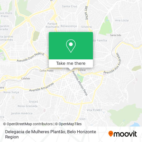 Delegacia de Mulheres Plantão map