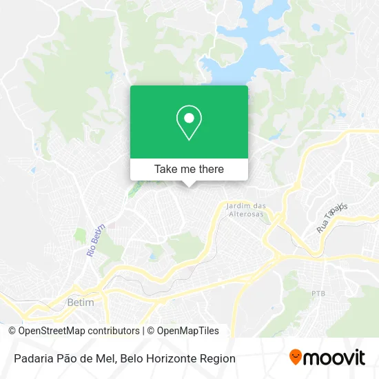 Padaria Pão de Mel map