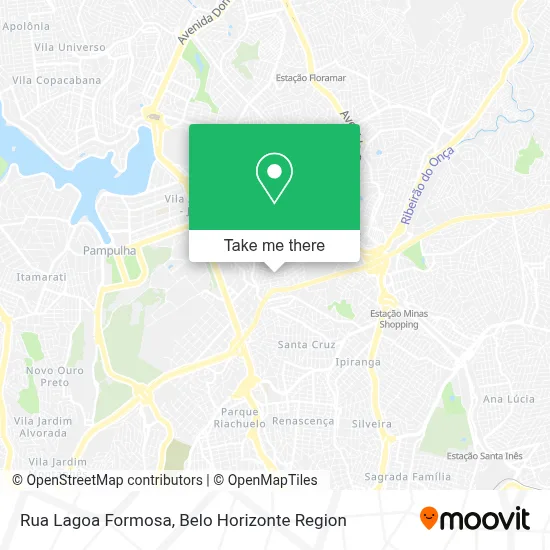 Rua Lagoa Formosa map