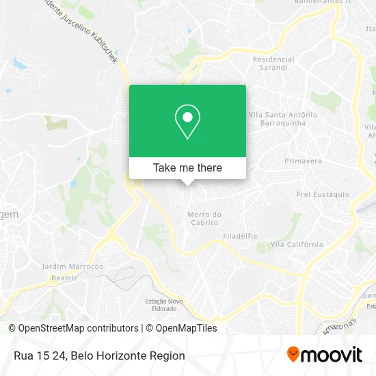 Rua 15 24 map