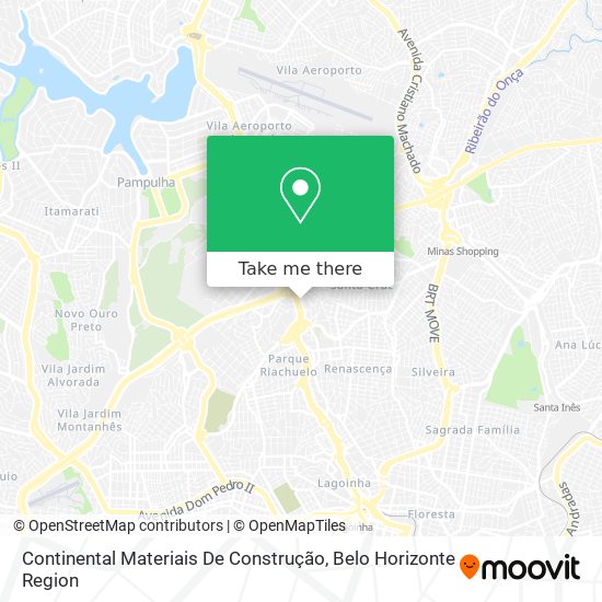 Continental Materiais De Construção map