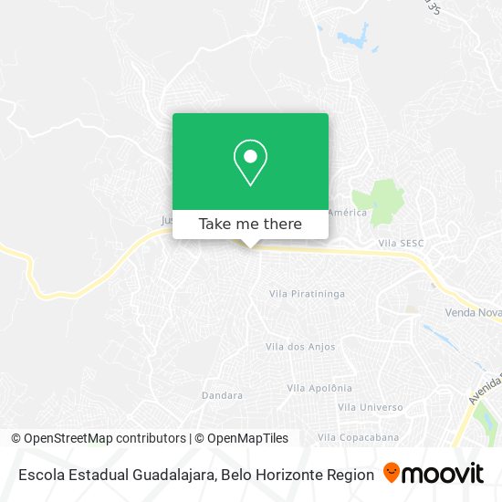 Escola Estadual Guadalajara map