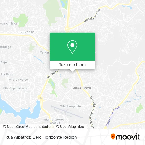 Rua Albatroz map