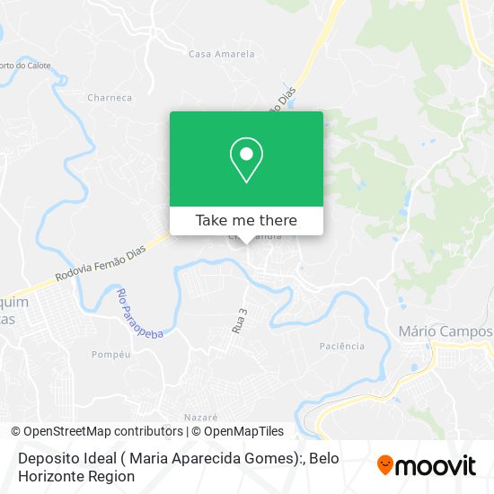 Deposito Ideal ( Maria Aparecida Gomes): map