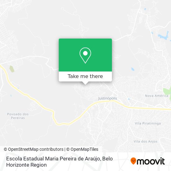 Escola Estadual Maria Pereira de Araújo map