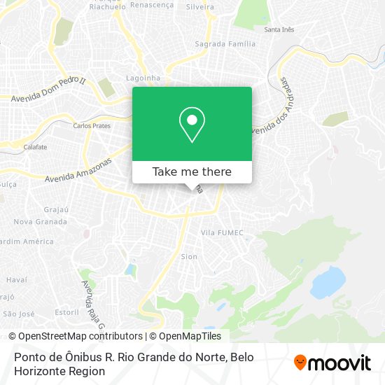 Ponto de Ônibus R. Rio Grande do Norte map