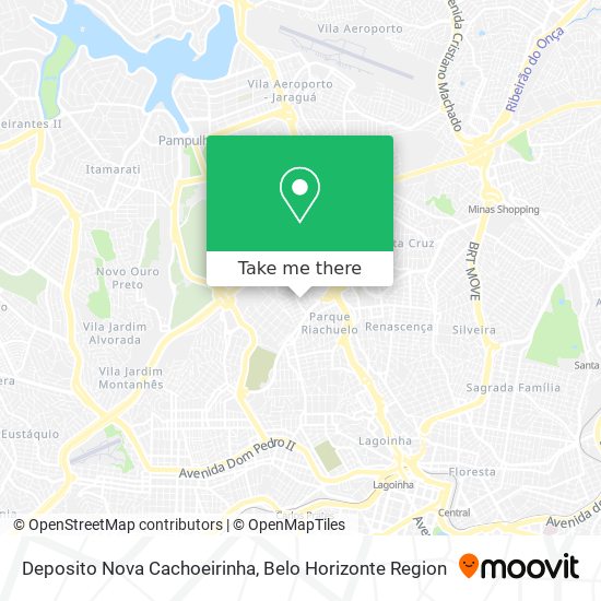 Deposito Nova Cachoeirinha map