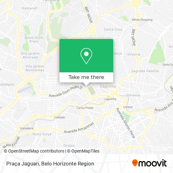 Praça Jaguari map