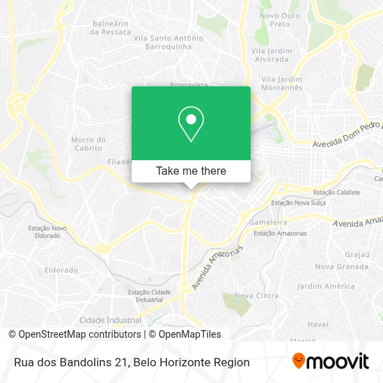 Rua dos Bandolins 21 map