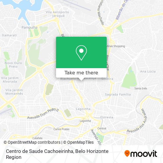 Centro de Saude Cachoeirinha map
