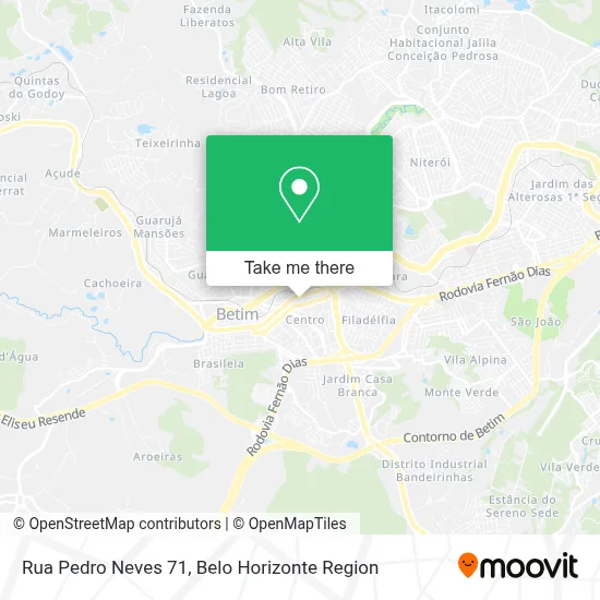 Rua Pedro Neves 71 map