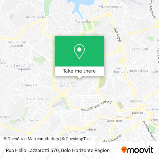 Mapa Rua Hélio Lazzarotti 570