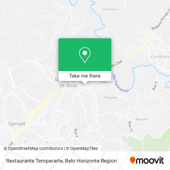 Restaurante Temperarte map