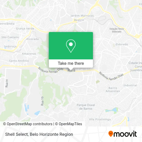 Shell Select map
