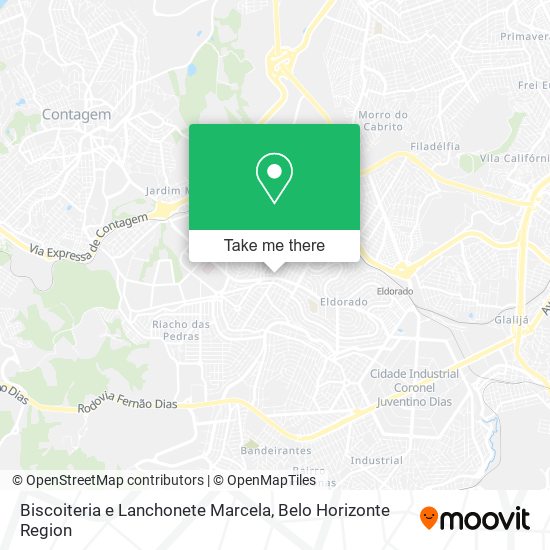 Biscoiteria e Lanchonete Marcela map