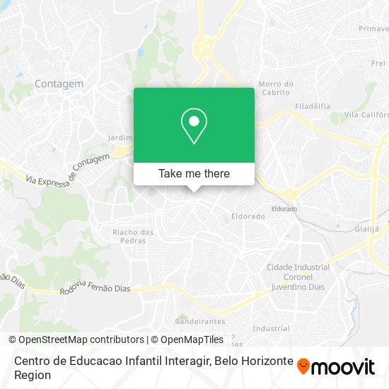 Centro de Educacao Infantil Interagir map