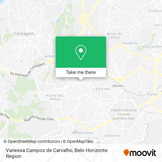 Vanessa Campos de Carvalho map