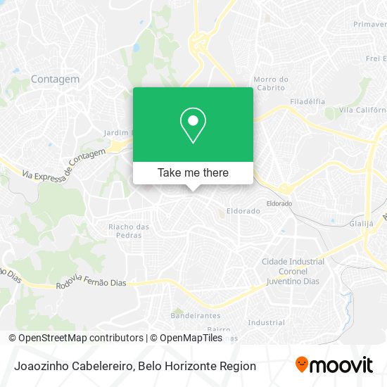 Joaozinho Cabelereiro map