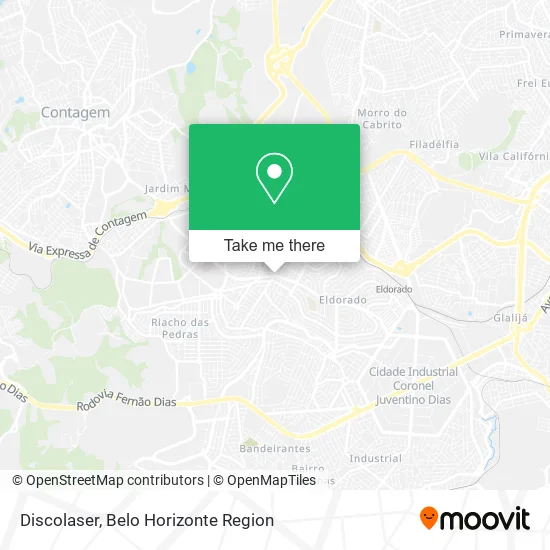 Discolaser map