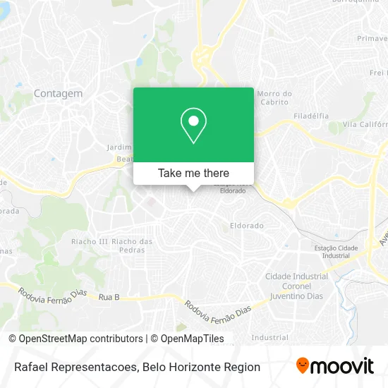 Rafael Representacoes map
