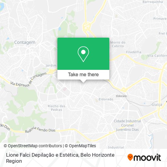 Lione Falci Depilação e Estética map